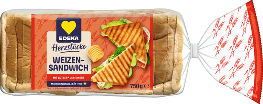 EDEKA Herzstücke Weizensandwich 750g