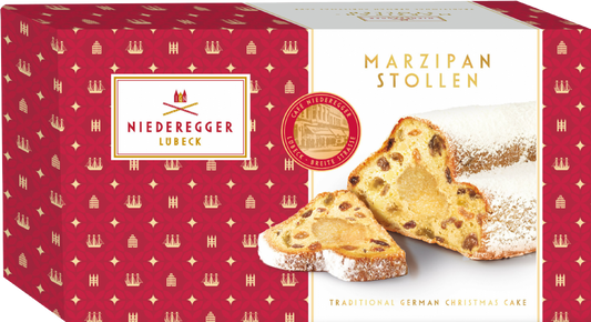 Niederegger Marzipan Stollen Schachtel 500g