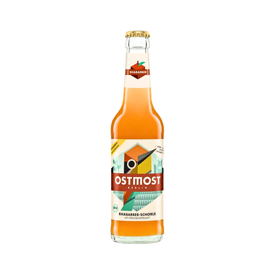 Bio Ostmost Streuobstschorle Apfel-Rhabarber 0,33l MW
