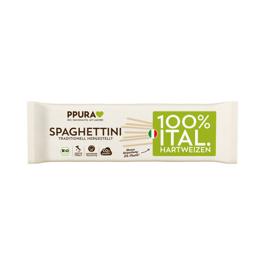Bio Ppura Spaghettini 500g foodpipe [Lebensmittel-Lieferservice Rostock]