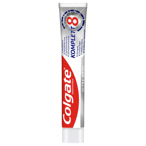 Colgate Komplett ultra weiß Zahncreme 75ml foodpipe [Lebensmittel-Lieferservice Rostock]