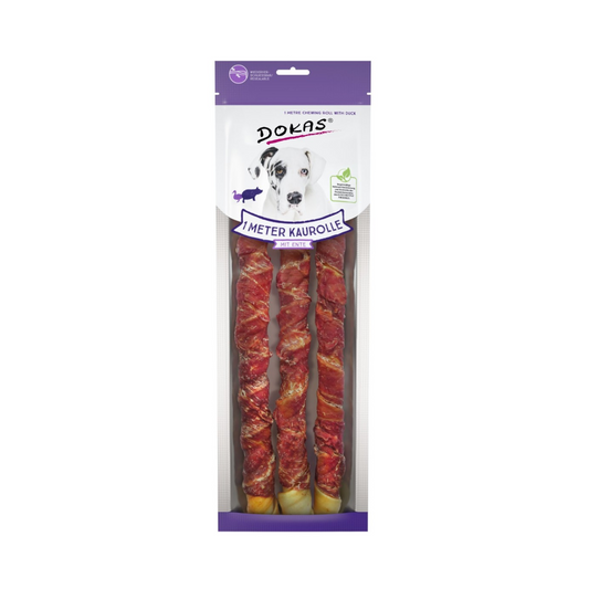 Dokas Kaurolle mit Ente 1m 315g foodpipe [Lebensmittel-Lieferservice Rostock]