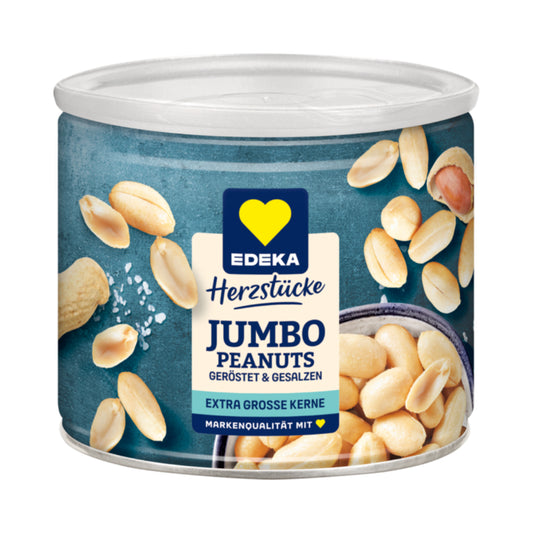 EDEKA Erdnüsse Jumbo geröstet gesalzen 200g foodpipe [Lebensmittel-Lieferservice Rostock]
