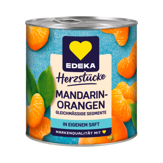 EDEKA Mandarin-Orangen in Saft vollfruchtig ohne Zucker 300g foodpipe [Lebensmittel-Lieferservice Rostock]