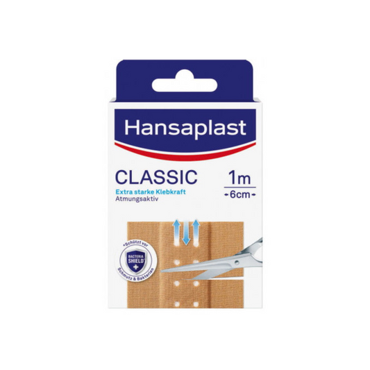 Hansaplast Classic 1mx6cm 10ST foodpipe [Lebensmittel-Lieferservice Rostock]
