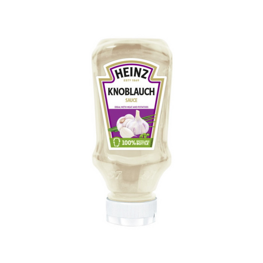 Heinz Knoblauch Sauce 220ml foodpipe [Lebensmittel-Lieferservice Rostock]