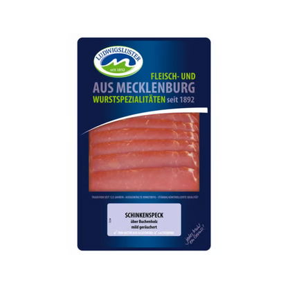 Ludwigsluster Schinkenspeck 100g foodpipe [Lebensmittel-Lieferservice Rostock]