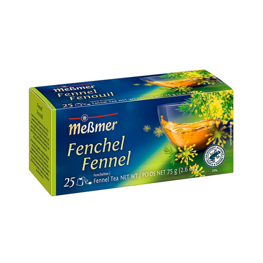 Meßmer Fenchel Tee 25x3g foodpipe [Lebensmittel-Lieferservice Rostock]